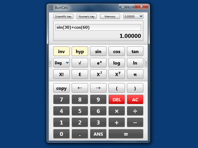 BunCalc