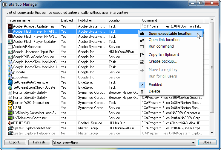 Bulk Crap Uninstaller